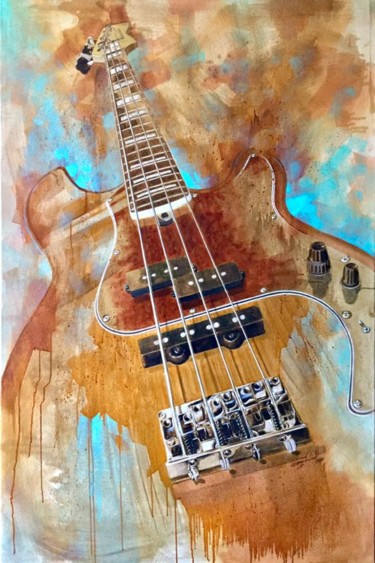 Painting titled ""Sire" basse ..." by Nicolas Cancelier, Original Artwork, Oil