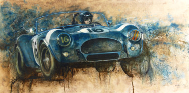 Painting titled "Cobra 289" by Nicolas Cancelier, Original Artwork, Oil