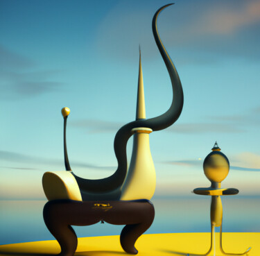 Digitale Kunst mit dem Titel "Dali 2" von Nicoking, Original-Kunstwerk, KI-generiertes Bild