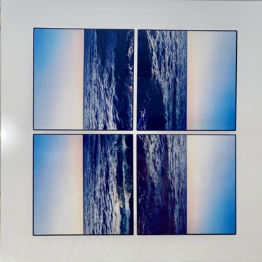 Fotografia intitolato "Mare verticale" da Nicola Bertoglio, Opera d'arte originale, Fotografia digitale Montato su Altro pan…