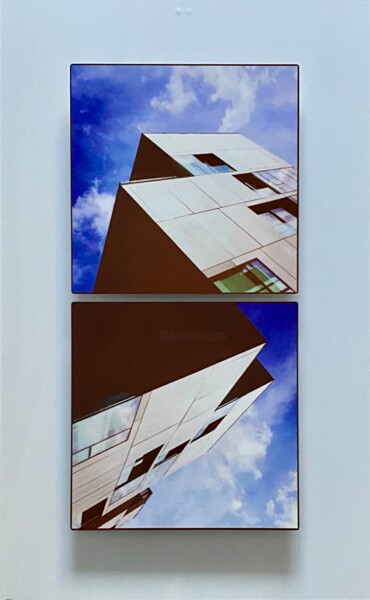 Photographie intitulée "Nuvola" par Nicola Bertoglio, Œuvre d'art originale, Photographie numérique Monté sur Autre panneau…