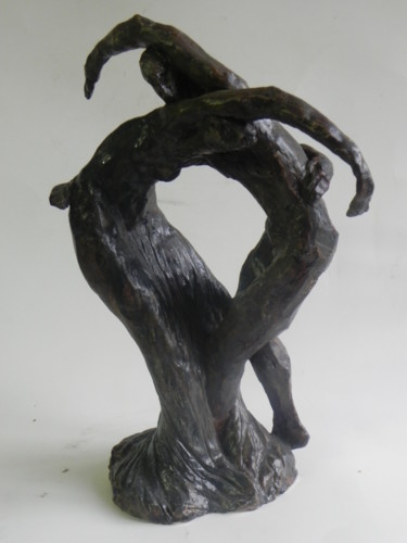Sculpture intitulée "En Coeur" par Nicola Deux, Œuvre d'art originale