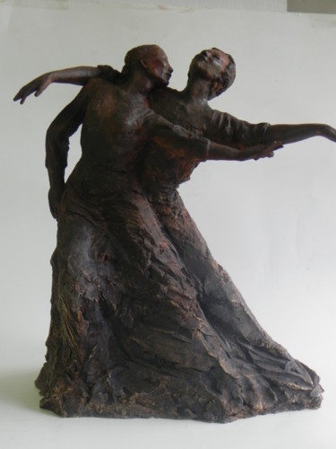 Sculpture intitulée "Danse" par Nicola Deux, Œuvre d'art originale