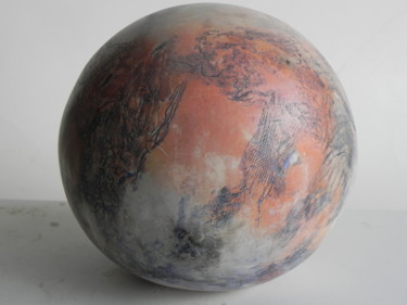 Sculpture intitulée "Sphère" par Nicola Deux, Œuvre d'art originale, Céramique