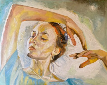 L’Étoile Peinture intitulée "L’Étoile" par Philippe Nicolaï, Œuvre d'art originale, Huile