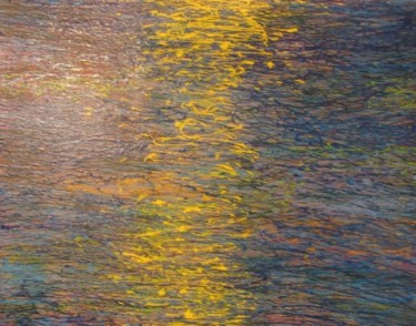 Pittura intitolato "SEA REFLECTIONS AT…" da Morea Nicola, Opera d'arte originale
