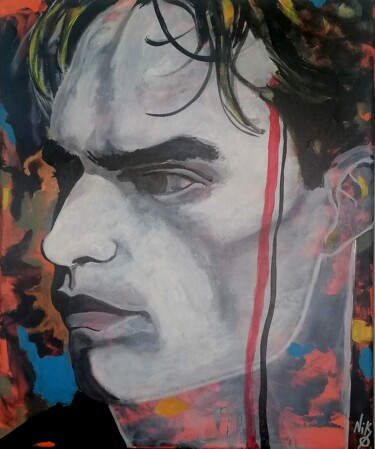 Schilderij getiteld "Adonis" door Nicolas Alibar, Origineel Kunstwerk, Acryl