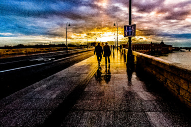 "Coucher de soleil" başlıklı Fotoğraf Nicolas Bernié tarafından, Orijinal sanat