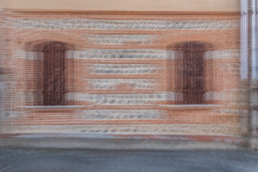 Photography titled "Façade en galets de…" by Nicolas Bernié, Original Artwork, Non Manipulated Photography