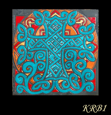 "Croix arménienne ar…" başlıklı Heykel Nicolas Bouriot (KRB1) tarafından, Orijinal sanat, Taş