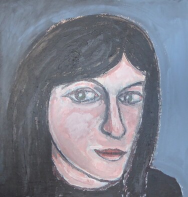 Peinture intitulée "Hommage à Anne Sylv…" par Nicolas Cavuoto, Œuvre d'art originale, Huile