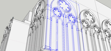 제목이 "Palace House"인 디지털 아트 Nicolas Chammat로, 원작, 3D 모델링