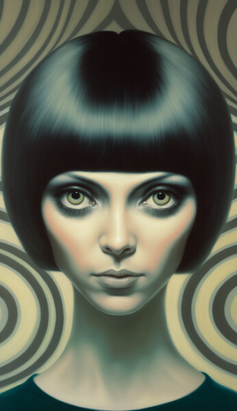 Digital Arts titled "Shira" by Nicolas Chammat, Original Artwork, AI generated image