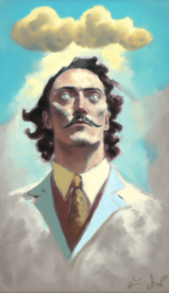 Arte digital titulada "Dali" por Nicolas Chammat, Obra de arte original, Imagen generada por IA