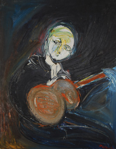 Painting titled "PUTOV(1940-2008) oi…" by Nicolas Coignard, Original Artwork