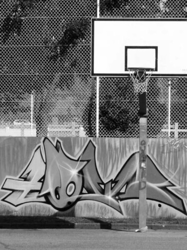 Photographie intitulée "Basketball style" par Nicolas Compagnon, Œuvre d'art originale
