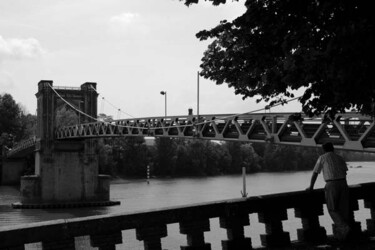 Photographie intitulée "Du pont" par Nicolas Compagnon, Œuvre d'art originale