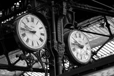 Photographie intitulée "L' heure" par Nicolas Compagnon, Œuvre d'art originale