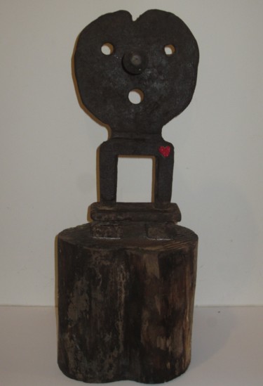 Skulptur mit dem Titel "Vice et versa- Art…" von Coeur À Vif, Original-Kunstwerk