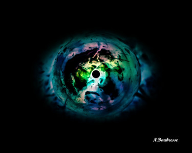 Photography titled "Eye of ecstasy no 1" by Nicolas Daubresse, Original Artwork, Manipulated Photography