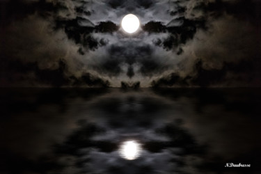 Photographie intitulée "Moonlight no 2" par Nicolas Daubresse, Œuvre d'art originale, Photographie manipulée