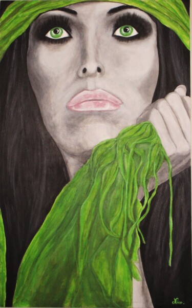 Картина под названием "Que faire?" - Nico, Подлинное произведение искусства, Акрил Установлен на Деревянная рама для носилок