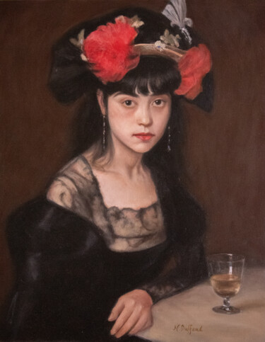 Pintura titulada "La liqueur" por Nicolas Duffaud, Obra de arte original, Oleo