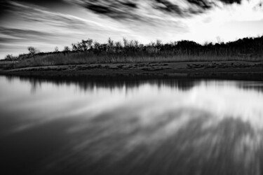 Fotografia zatytułowany „Rio en blanco y neg…” autorstwa Nicolas Giannatasio, Oryginalna praca, Fotografia cyfrowa