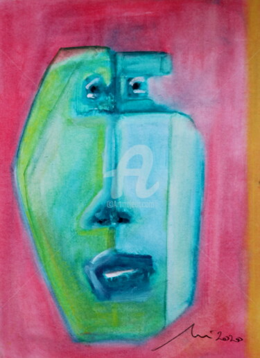 Drawing titled "DREAM" by Nicolas Guillemard, Original Artwork, Pastel Mounted on Other rigid panel