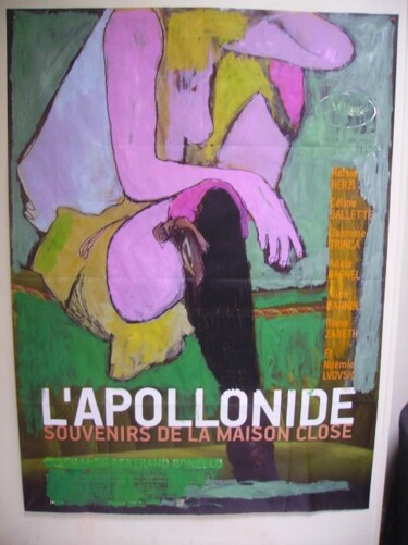 Peinture intitulée "L' APOLLONIDE ." par Nicolas Malaize (Nicou), Œuvre d'art originale
