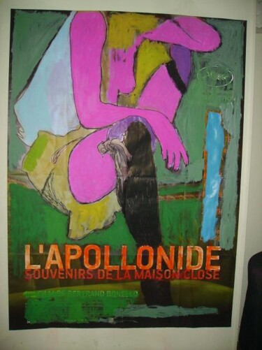 Peinture intitulée "L' APOLLONIDE ." par Nicolas Malaize (Nicou), Œuvre d'art originale