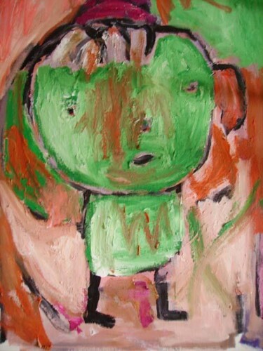 Peinture intitulée "huile sur toile ( 5…" par Nicolas Malaize (Nicou), Œuvre d'art originale
