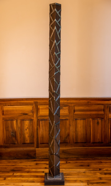 Cheminement Sculpture intitulée "Cheminement" par Nicolas Mialet, Œuvre d'art originale, Métaux