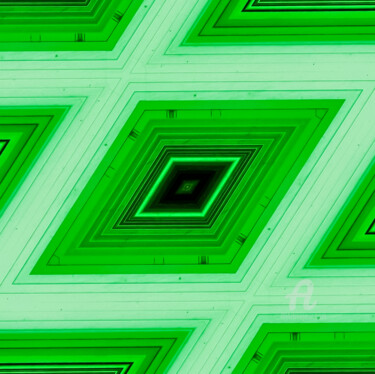 Photography titled "Green incal" by Nicolas-Monk.Gd, Original Artwork, Digital Photography