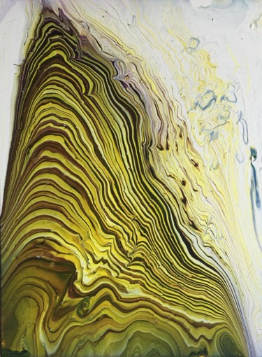 Schilderij getiteld "Agate" door Nicolas Montagne, Origineel Kunstwerk, Acryl