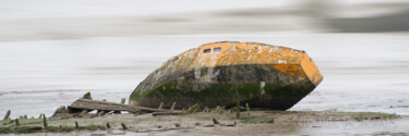 Arts numériques intitulée "Epave de bateau" par Nicolas Portais, Œuvre d'art originale, Photo montage