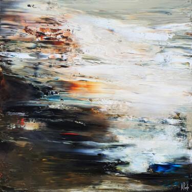 Картина под названием "RISE" - Nicolas Ruelle, Подлинное произведение искусства, Акрил Установлен на Деревянная рама для нос…