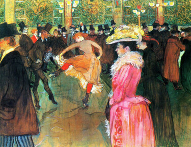 La danse au Moulin-Rouge