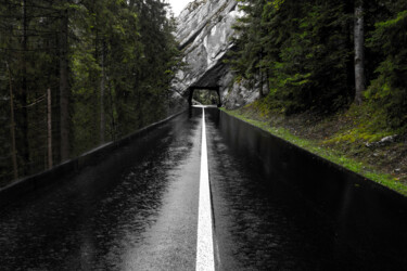 Photographie intitulée "Road I" par Nicolas Sorel, Œuvre d'art originale, Photographie non manipulée