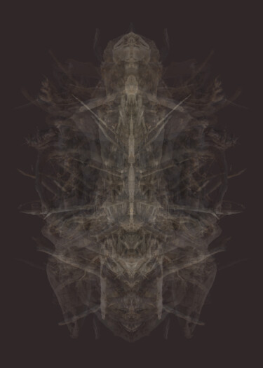Photographie intitulée "totem VI" par Nicolas Sorel, Œuvre d'art originale, Photographie manipulée