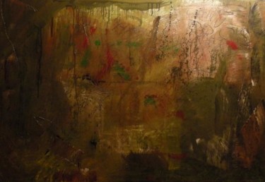 Peinture intitulée "Abstraction 24" par Nicolas Boudin, Œuvre d'art originale, Huile