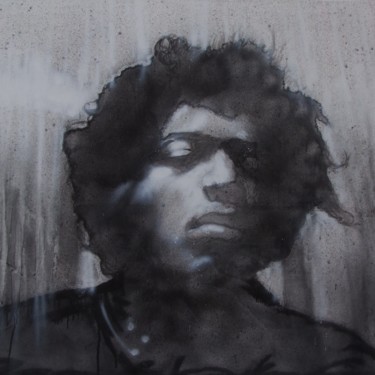 Fotografie mit dem Titel "Classique jimi hend…" von Nicolas Delatronchette, Original-Kunstwerk