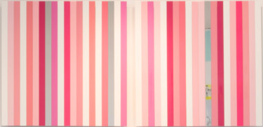 Painting titled "PINK_1" by Nicolas Destino, Original Artwork, Other Mounted on Aluminium