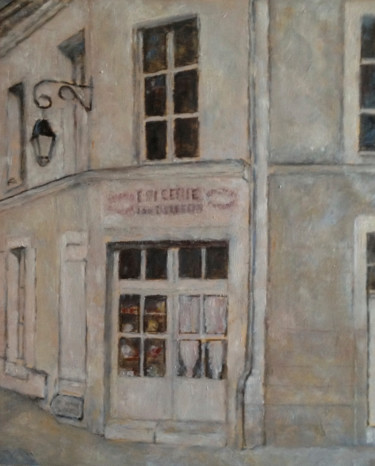 Painting titled "Chez Bonnefoy" by Françoise Vivier Nicolaÿ, Original Artwork, Oil