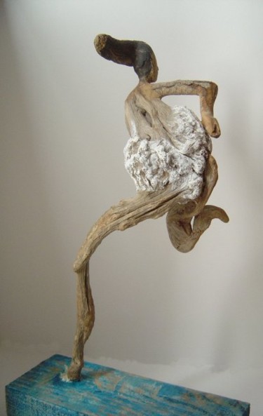 Sculpture intitulée "baigneuse" par Nicole Agoutin, Œuvre d'art originale