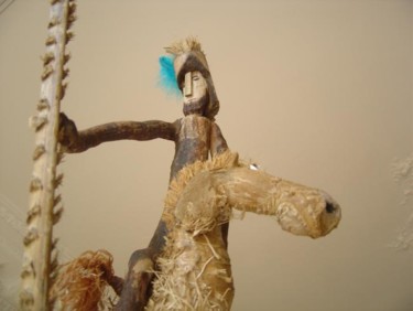 Sculpture intitulée "croisade" par Nicole Agoutin, Œuvre d'art originale