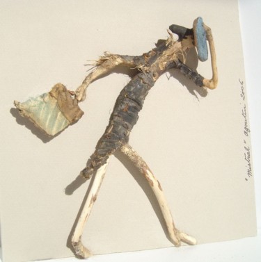 Sculpture intitulée "mistral" par Nicole Agoutin, Œuvre d'art originale