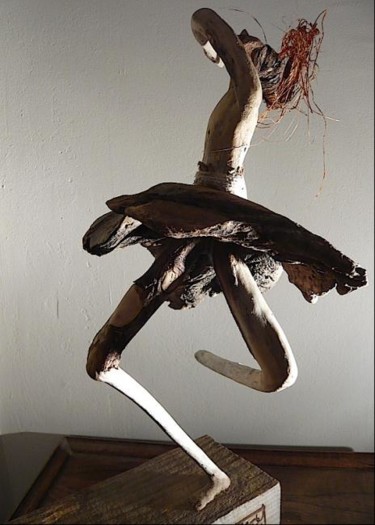 Sculpture intitulée "square dance" par Nicole Agoutin, Œuvre d'art originale