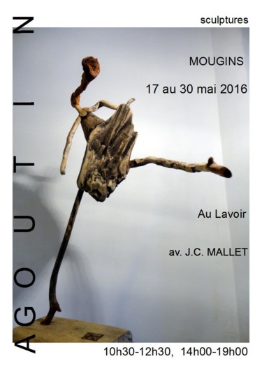 Sculpture intitulée "mougins-29h.jpg" par Nicole Agoutin, Œuvre d'art originale