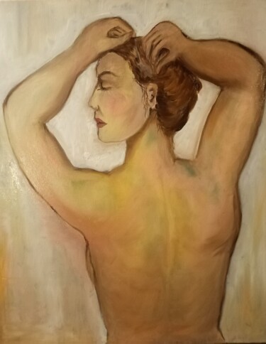 Peinture intitulée "Venus" par Nicole Bachelard, Œuvre d'art originale, Huile